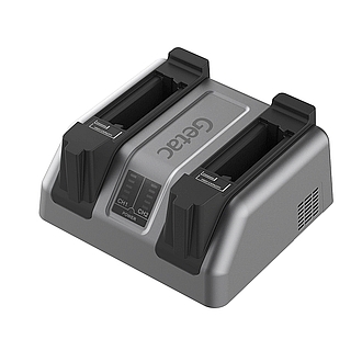 Getac External Dual-Bay Battery Charger for F120 G1 Tablet & V120 G1 Convertible Laptop GCMCKT
